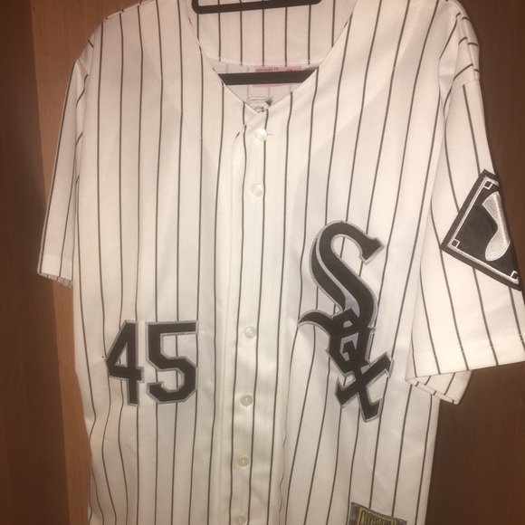 Michael Jordan 45 Baseball Sox Jersey 